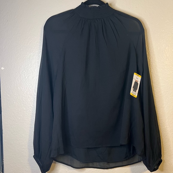 NEW Joie Limited Edition Ladies Long Sleeve Smocked Blouse Size M $278 Retail - Picture 3 of 10